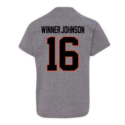 Oklahoma State - NCAA Football : Dallas Winner-Johnson - Classic Shersey Youth T-Shirt-1