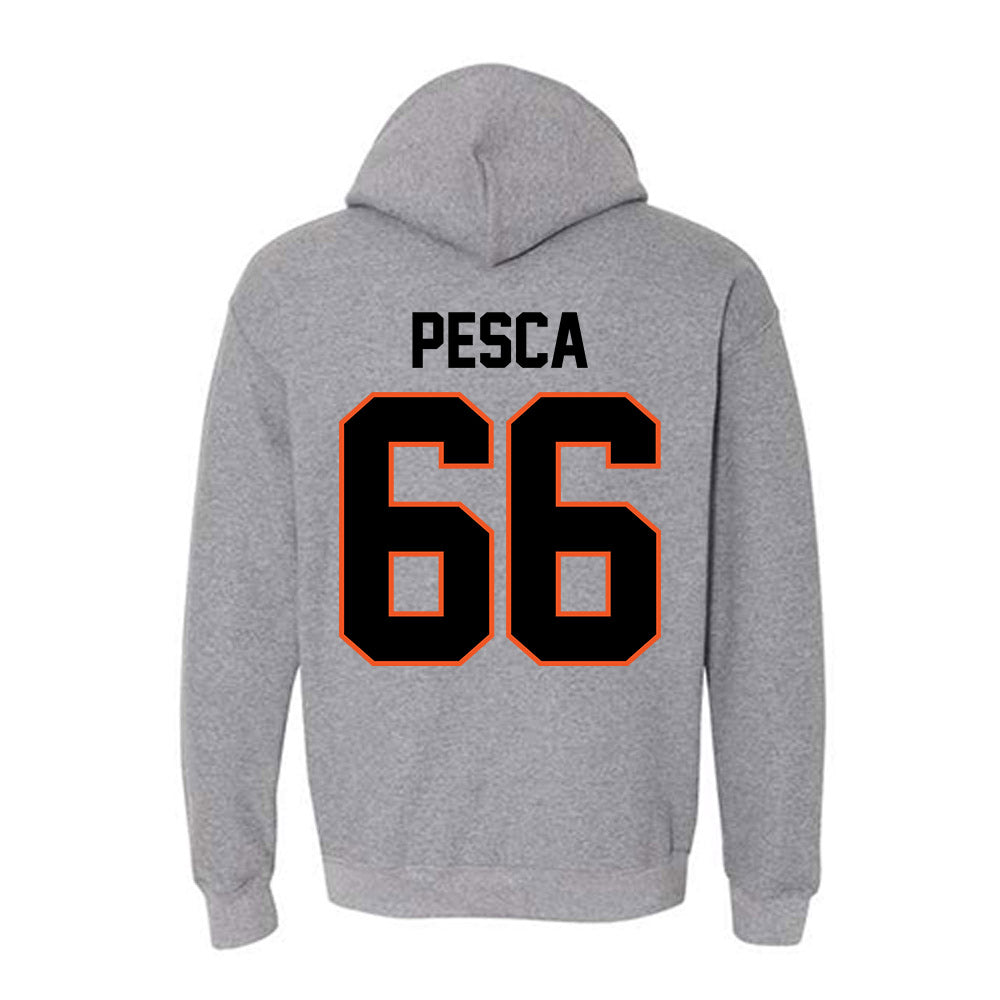 Oklahoma State - NCAA Baseball : Mario Pesca - Classic Shersey Hooded Sweatshirt-1