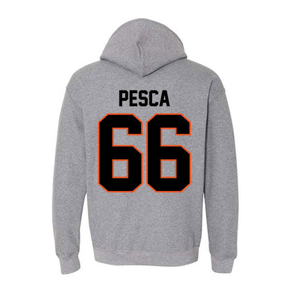 Oklahoma State - NCAA Baseball : Mario Pesca - Classic Shersey Hooded Sweatshirt-1