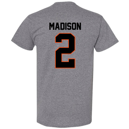 Oklahoma State - NCAA Women's Soccer : Victoria Madison - Classic Shersey T-Shirt-1