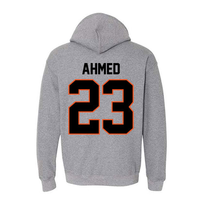 Oklahoma State - NCAA Men's Basketball : Benjamin Ahmed - Classic Shersey Hooded Sweatshirt-1