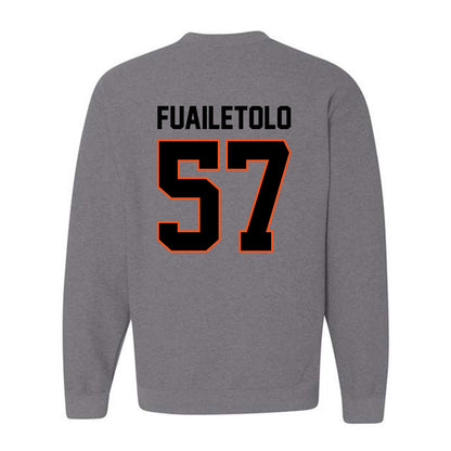 Oklahoma State - NCAA Football : Simona Fuailetolo - Classic Shersey Crewneck Sweatshirt-1