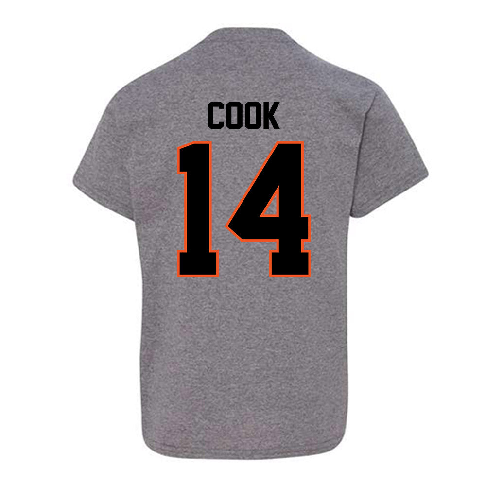 Oklahoma State - NCAA Football : Jeremy Cook - Classic Shersey Youth T-Shirt-1