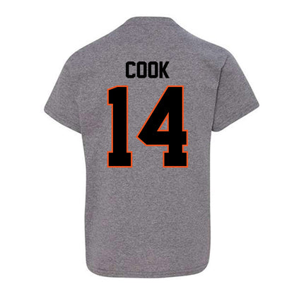 Oklahoma State - NCAA Football : Jeremy Cook - Classic Shersey Youth T-Shirt-1