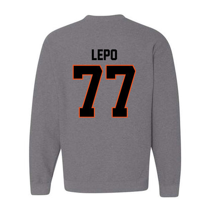 Oklahoma State - NCAA Football : Ashton Lepo - Classic Shersey Crewneck Sweatshirt-1