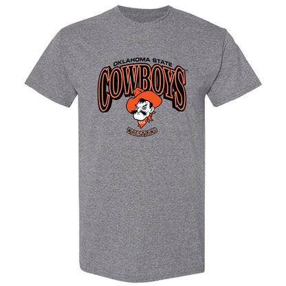 Oklahoma State - NCAA Wrestling : Max Bishop - Classic Shersey T-Shirt-0