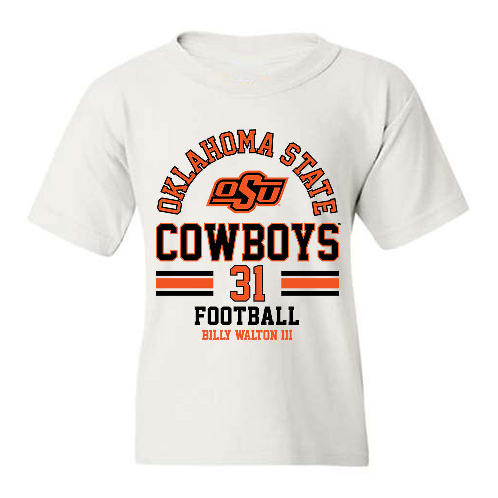 Oklahoma State - NCAA Football : Billy Walton III - Classic Fashion Shersey Youth T-Shirt-0