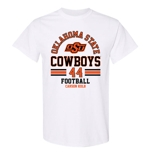 Oklahoma State - NCAA Football : Carson Kolb - Classic Fashion Shersey T-Shirt-0