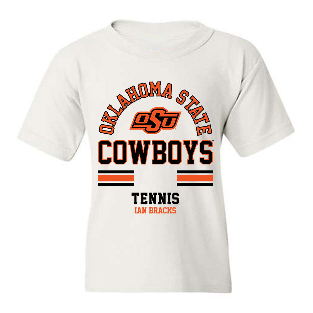 Oklahoma State - NCAA Men's Tennis : Ian Bracks - Classic Fashion Shersey Youth T-Shirt-0