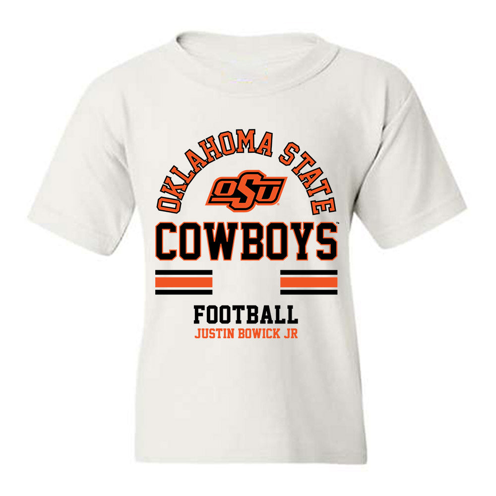Oklahoma State - NCAA Football : Justin Bowick Jr - Classic Fashion Shersey Youth T-Shirt-0