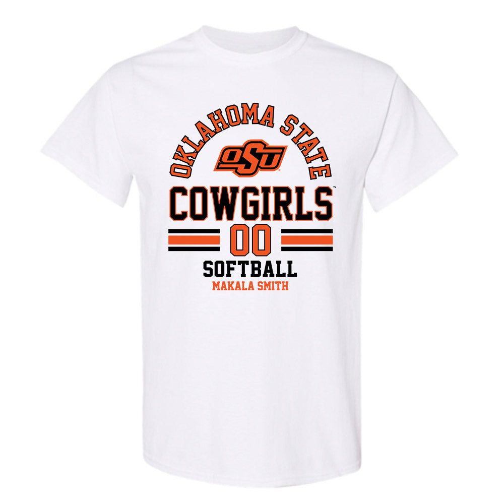 Oklahoma State - NCAA Softball : Makala Smith - Classic Fashion Shersey T-Shirt-0