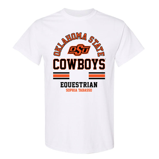 Oklahoma State - NCAA Equestrian : Sophia Tabasso - Classic Fashion Shersey T-Shirt-0