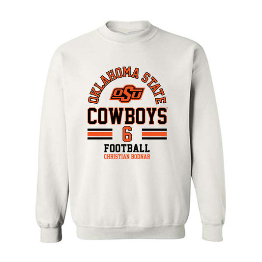Oklahoma State - NCAA Football : Christian Bodnar - Classic Fashion Shersey Crewneck Sweatshirt-0