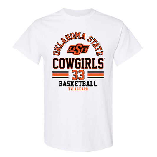 Oklahoma State - NCAA Women's Basketball : Tyla Heard - Classic Fashion Shersey T-Shirt-0