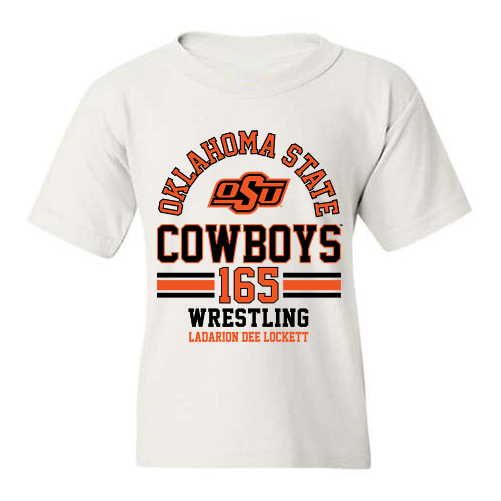 Oklahoma State - NCAA Wrestling : LaDarion Dee Lockett - Classic Fashion Shersey Youth T-Shirt-0
