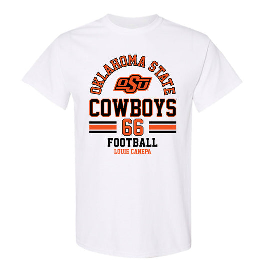 Oklahoma State - NCAA Football : Louie Canepa - Classic Fashion Shersey T-Shirt-0