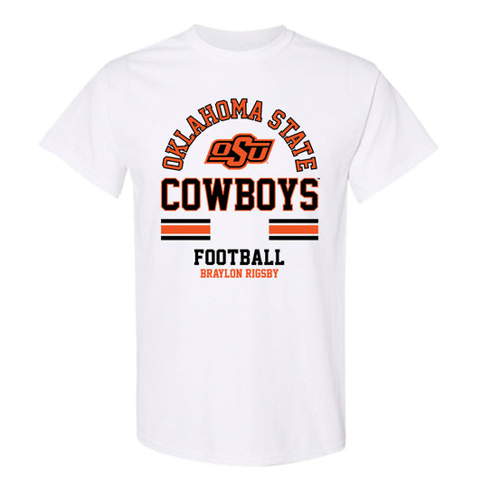 Oklahoma State - NCAA Football : Braylon Rigsby - Classic Fashion Shersey T-Shirt-0