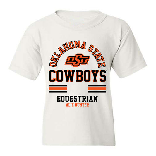 Oklahoma State - NCAA Equestrian : Alie Hunter - Classic Fashion Shersey Youth T-Shirt-0