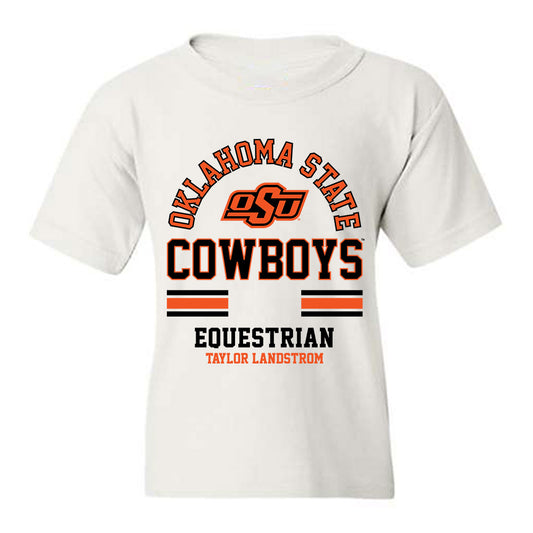 Oklahoma State - NCAA Equestrian : Taylor Landstrom - Classic Fashion Shersey Youth T-Shirt-0