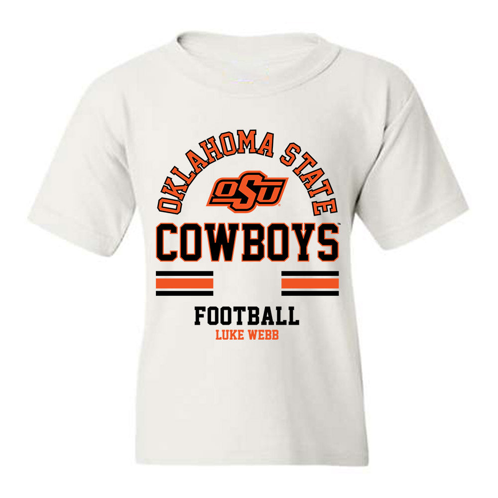 Oklahoma State - NCAA Football : Luke Webb - Classic Fashion Shersey Youth T-Shirt
