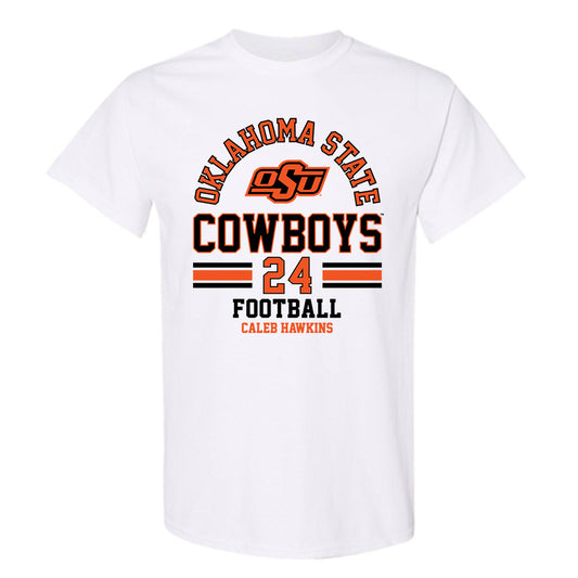 Oklahoma State - NCAA Football : Caleb Hawkins - Classic Fashion Shersey T-Shirt-0