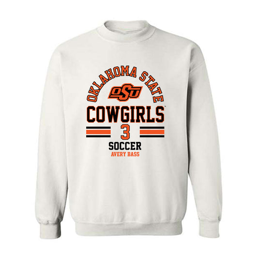 Oklahoma State - NCAA Women's Soccer : Avery Bass - Classic Fashion Shersey Crewneck Sweatshirt-0