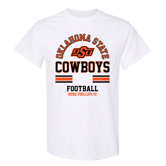 Oklahoma State - NCAA Football : Mose Phillips III - Classic Fashion Shersey T-Shirt-0