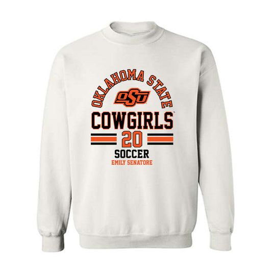 Oklahoma State - NCAA Women's Soccer : Emily Senatore - Classic Fashion Shersey Crewneck Sweatshirt-0