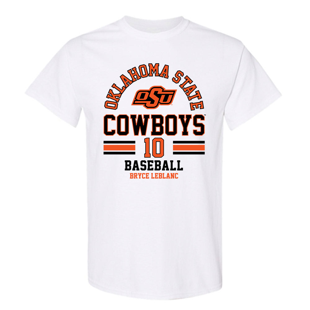 Oklahoma State - NCAA Baseball : Bryce LeBlanc - Classic Fashion Shersey T-Shirt-0