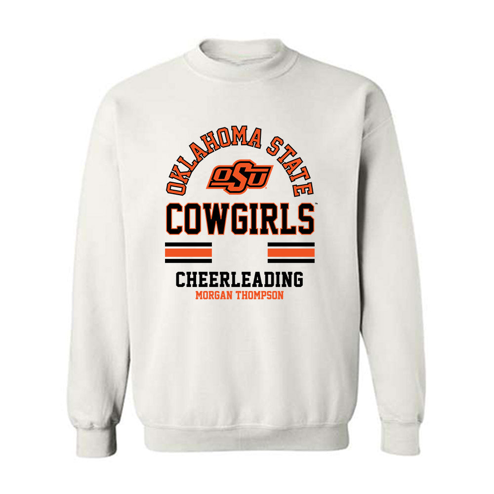 Oklahoma State - NCAA Cheerleading : Morgan Thompson - Classic Fashion Shersey Crewneck Sweatshirt