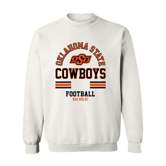Oklahoma State - NCAA Football : Kai Holec - Classic Fashion Shersey Crewneck Sweatshirt-0