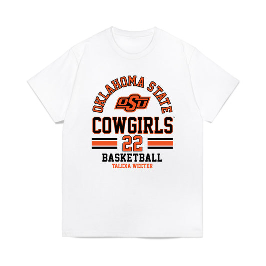 Oklahoma State - NCAA Women's Basketball : Talexa Weeter - Classic Fashion Shersey T-Shirt-0