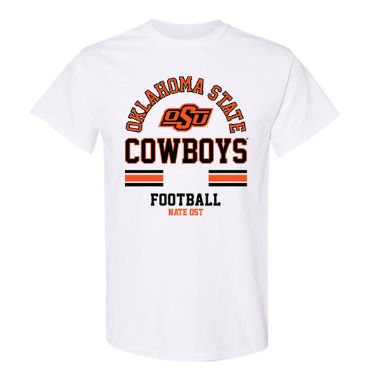 Oklahoma State - NCAA Football : Nate Ost - Classic Fashion Shersey T-Shirt-0