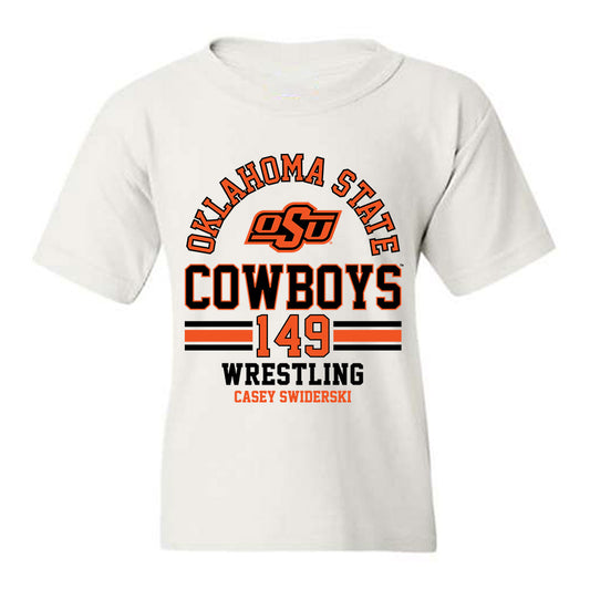 Oklahoma State - NCAA Wrestling : Casey Swiderski - Classic Fashion Shersey Youth T-Shirt-0