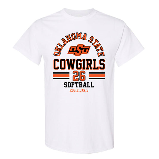 Oklahoma State - NCAA Softball : Rosie Davis - Classic Fashion Shersey T-Shirt