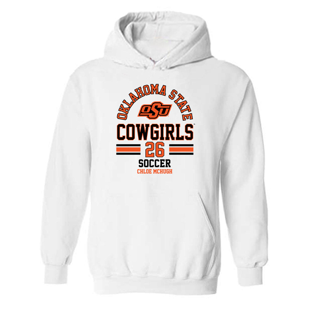 Oklahoma State - NCAA Women's Soccer : Chloe Mchugh - Classic Fashion Shersey Hooded Sweatshirt-0