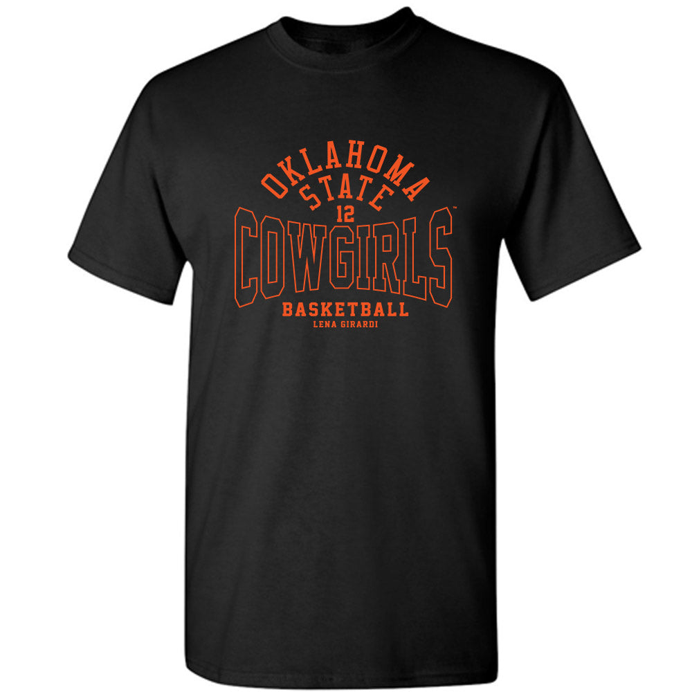 Oklahoma State - NCAA Women's Basketball : Lena Girardi - Classic Fashion Shersey T-Shirt-0