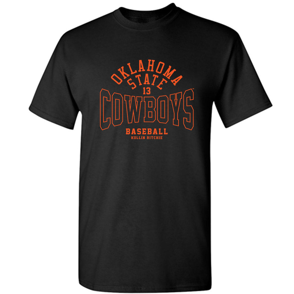 Oklahoma State - NCAA Baseball : Kollin Ritchie - Classic Fashion Shersey T-Shirt