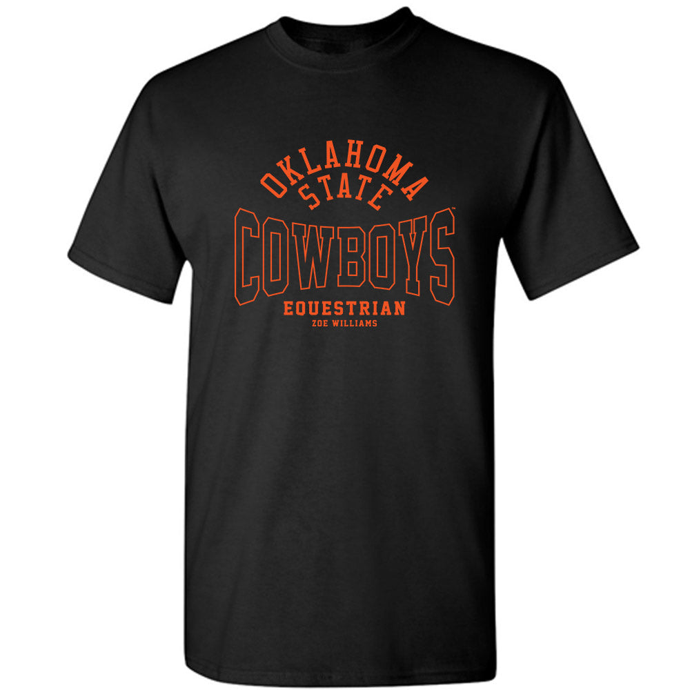 Oklahoma State - NCAA Equestrian : Zoe Williams - Classic Fashion Shersey T-Shirt-0