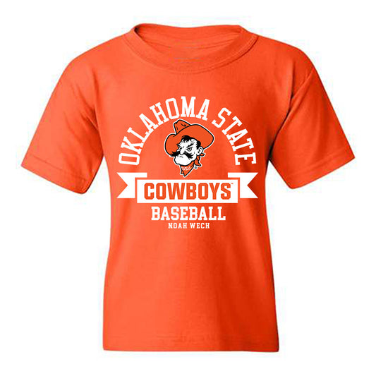 Oklahoma State - NCAA Baseball : Noah Wech - Classic Fashion Shersey Youth T-Shirt-0