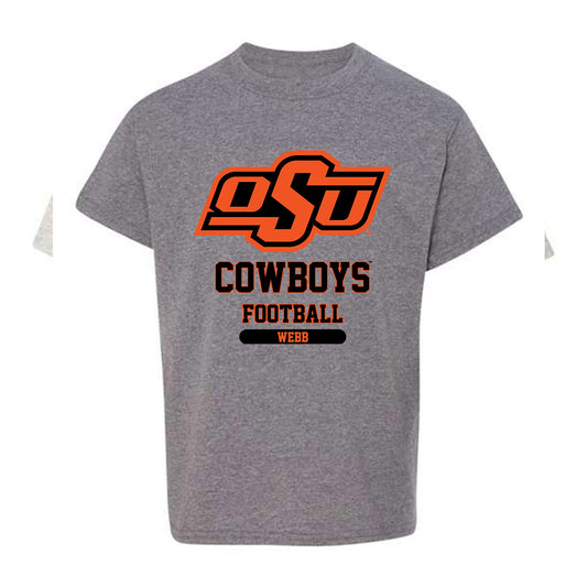 Oklahoma State - NCAA Football : Luke Webb - Classic Fashion Shersey Youth T-Shirt