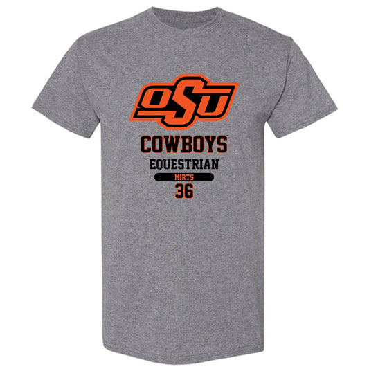 Oklahoma State - NCAA Equestrian : Caroline Mirts - Classic Fashion Shersey T-Shirt-0
