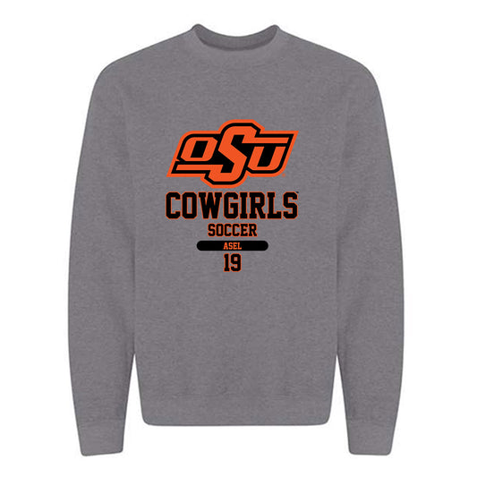 Oklahoma State - NCAA Women's Soccer : Madison Asel - Classic Fashion Shersey Crewneck Sweatshirt-0