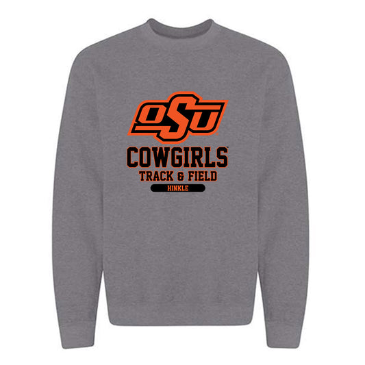 Oklahoma State - NCAA Women's Track & Field : Payton Hinkle - Classic Fashion Shersey Crewneck Sweatshirt-0