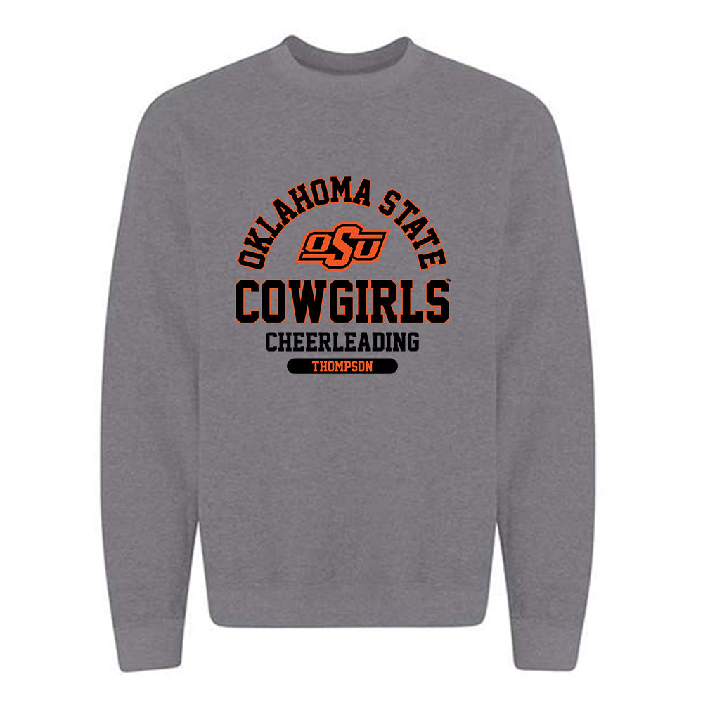 Oklahoma State - NCAA Cheerleading : Morgan Thompson - Classic Fashion Shersey Crewneck Sweatshirt