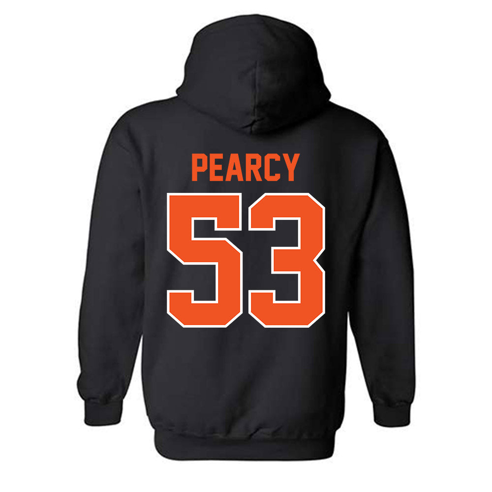 Oklahoma State - NCAA Baseball : Kyle Pearcy - Sports Shersey Hooded Sweatshirt-1
