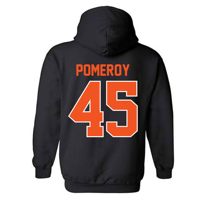 Oklahoma State - NCAA Baseball : Deacon Pomeroy - Sports Shersey Hooded Sweatshirt-1