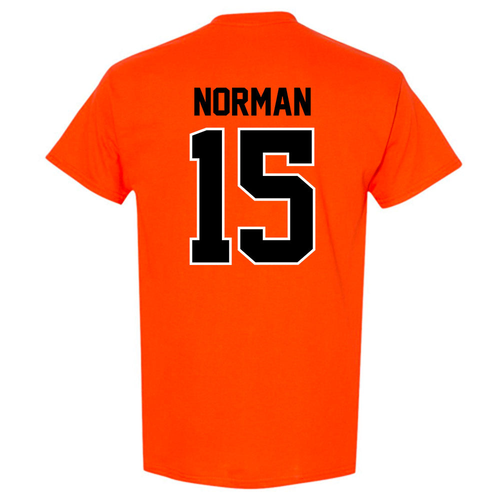 Oklahoma State - NCAA Baseball : Sebastian Norman - Sports Shersey T-Shirt-1