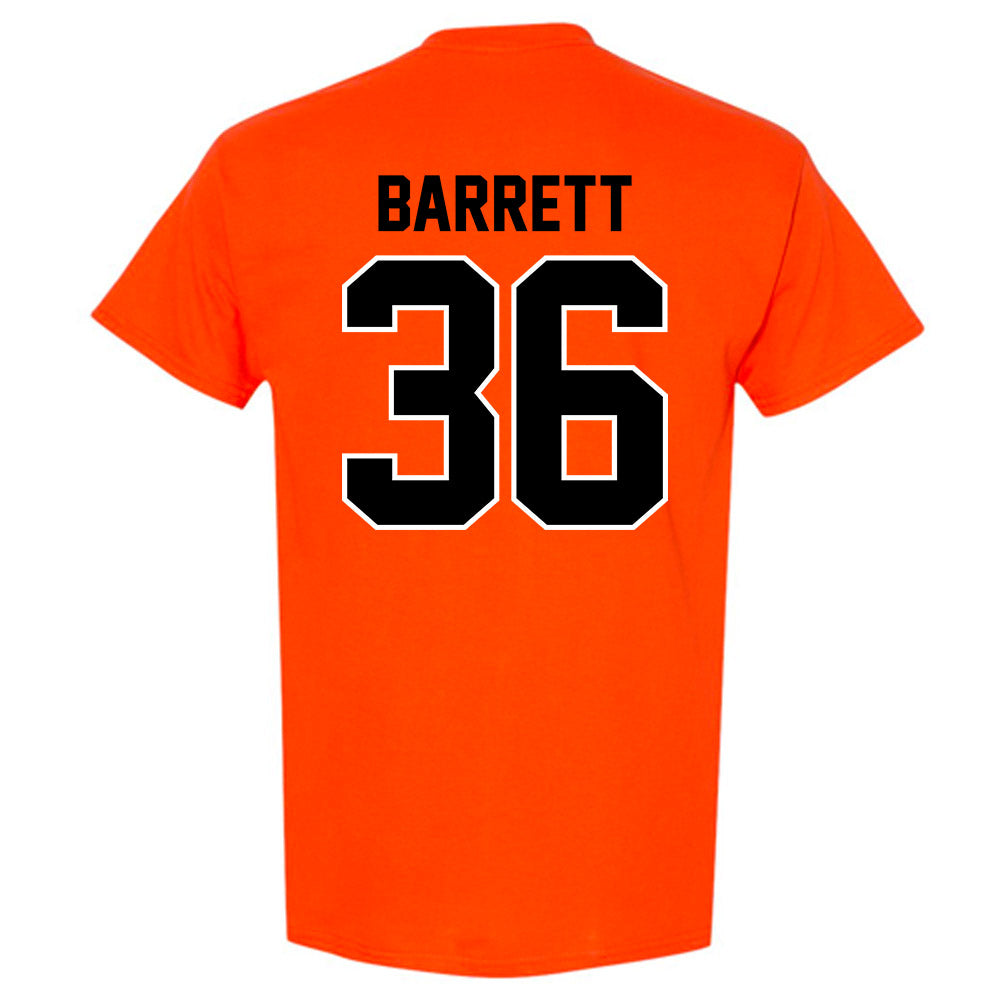 Oklahoma State - NCAA Baseball : Hudson Barrett - Sports Shersey T-Shirt-1