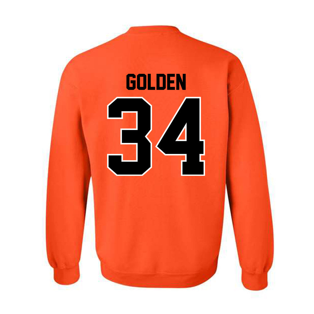 Oklahoma State - NCAA Baseball : Josiah Golden - Sports Shersey Crewneck Sweatshirt-1